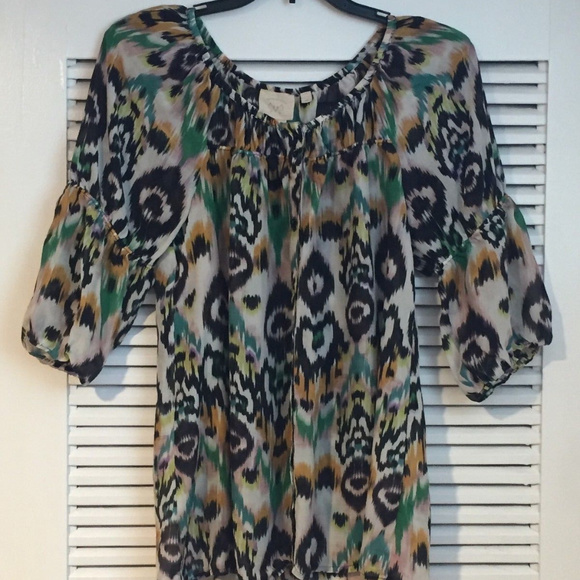 ANTHROPOLOGIE VANESSA VIRGINIA PEASANT BLOUSE - Picture 5 of 5